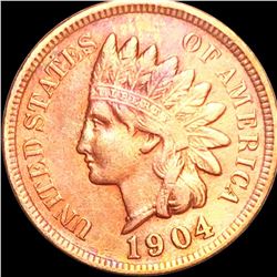 1904 Indian Head Penny CLOSELY UNCIRCULATED