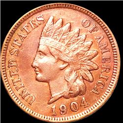 1904 Indian Head Penny CLOSELY UNCIRCULATED