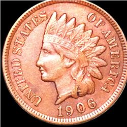 1906 Indian Head Penny CLOSELY UNCIRCULATED