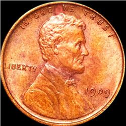 1909 V.D.B. Lincoln Wheat Penny UNCIRCULATED