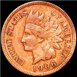 1906 Indian Head Penny CLOSELY UNCIRCULATED