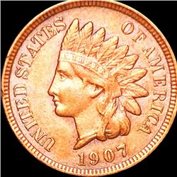 1907 Indian Head Penny CLOSELY UNCIRCULATED