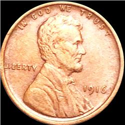 1916 Lincoln Wheat Penny CLOSELY UNCIRCULATED