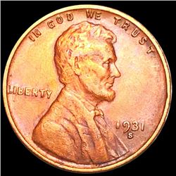 1931-D Lincoln Wheat Penny CLOSELY UNCIRCULATED