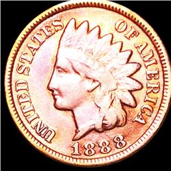 1888 Indian Head Penny NEARLY UNCIRCULATED