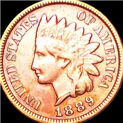 1889 Indian Head Penny CLOSELY UNCIRCULATED