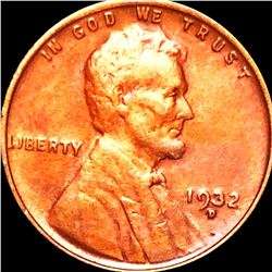 1932-D Lincoln Wheat Penny ABOUT UNCIRCULATED