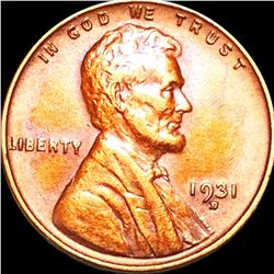 1931-D Lincoln Wheat Penny UNCIRCULATED