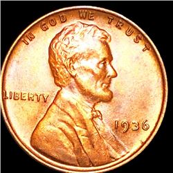 1936 Lincoln Wheat Penny UNCIRCULATED