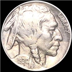 1930 Buffalo Head Nickel LIGHTLY CIRCULATED