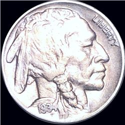 1934 Buffalo Head Nickel LIGHTLY CIRCULATED