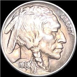 1938-D Buffalo Head Nickel LIGHTLY CIRCULATED