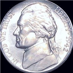 1942-S Jefferson War Nickel CLOSELY UNCIRCULATED