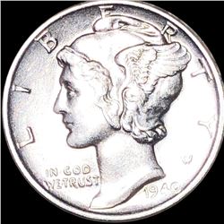 1940 Mercury Silver Dime UNCIRCULATED