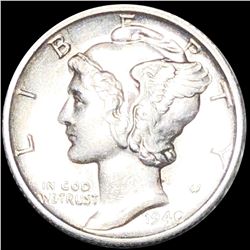 1940-S Mercury Silver Dime UNCIRCULATED