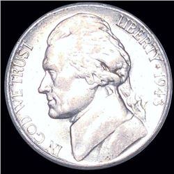 1943-S Jefferson War Nickel CLOSELY UNCIRCULATED