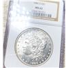 Image 1 : 1886-S Morgan Silver Dollar NGC - MS62