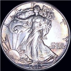 1942 Walking Half Dollar UNCIRCULATED