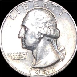 1941 Washington Silver Quarter UNCIRCULATED