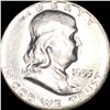 Image 1 : 1955 Franklin Half Dollar CLOSELY UNCIRCULATED