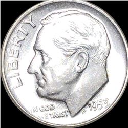 1953-D Roosevelt Silver Dime UNCIRCULATED