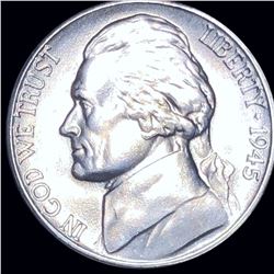 1945-S Jefferson War Nickel CLOSELY UNCIRCULATED