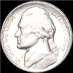 1944-P Jefferson War Nickel ABOUT UNCIRCULATED