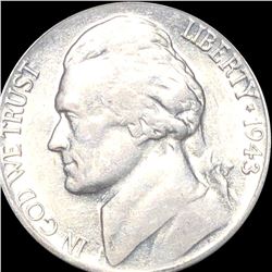1943-S Jefferson War Nickel LIGHTLY CIRCULATED
