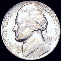 1944-P Jefferson War Nickel ABOUT UNCIRCULATED