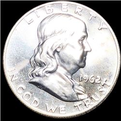 1962 Franklin Half Dollar GEM PROOF