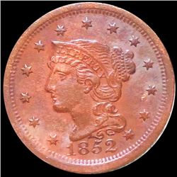 1852 Braided Hair Large Cent UNCIRCULATED