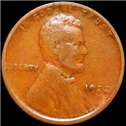 1922-D "WEAK D" Lincoln Wheat Penny NICELY CIRC