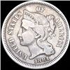 Image 1 : 1881 Three Cent Nickel LIGHTLY CIRCULATED