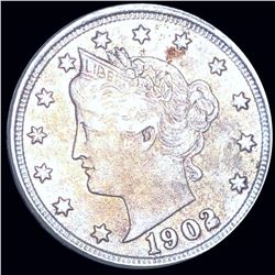 1902 Liberty Victory Nickel NICELY CIRCULATED