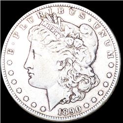 1890-CC Morgan Silver Dollar LIGHTLY CIRCULATED
