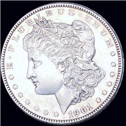 1901 Morgan Silver Dollar CLOSELY UNCIRCULATED