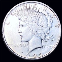 1922-D Silver Peace Dollar UNCIRCULATED