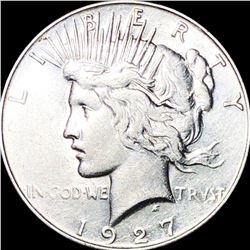 1927-S Silver Peace Dollar CLOSELY UNCIRCULATED