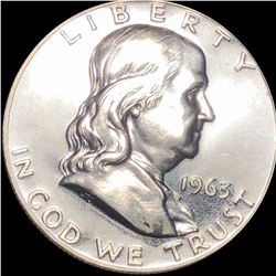 1963 Franklin Half Dollar CHOICE PROOF
