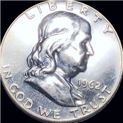 1962 Franklin Half Dollar GEM PROOF