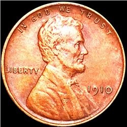 1910 Lincoln Wheat Penny CLOSELY UNCIRCULATED