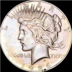 1926 Silver Peace Dollar NEARLY UNCIRCULATED