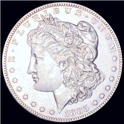 1885-S Morgan Silver Dollar NEARLY UNCIRCULATED