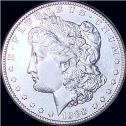 1888-S Morgan Silver Dollar NEARLY UNCIRCULATED
