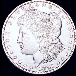 1881 Morgan Silver Dollar XF