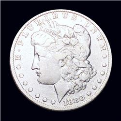 1880 Morgan Silver Dollar NICELY CIRCULATED