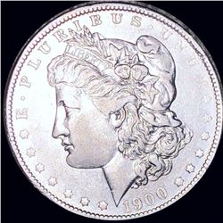 1900-O Morgan Silver Dollar ABOUT UNCIRCULATED