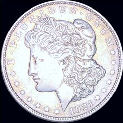 1921-D Morgan Silver Dollar NEARLY UNCIRCULATED