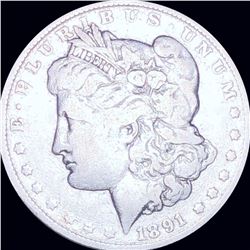 1891 Morgan Silver Dollar NICELY CIRCULATED