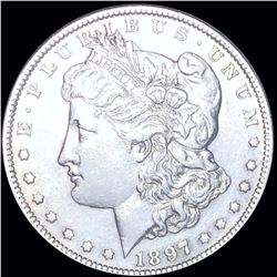 1897-S Morgan Silver Dollar CLOSELY UNCIRCULATED